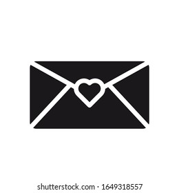 Love Message Icon, Love Message Sign/Symbol Vector