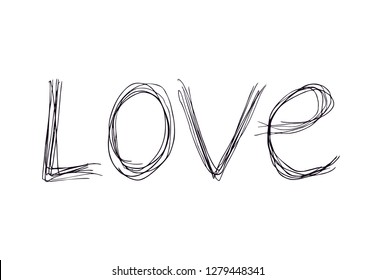 Love message symbol