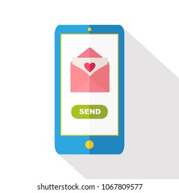 love message vector