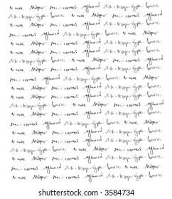 The love message written on cyrillic. Phrases: I you love, you - the best, we always shall be together.