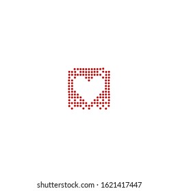 Love Modern Abstract Creative Logo design