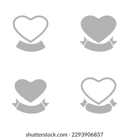 I love mom icon, Mother's Day, vector illustration