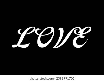 love monogram logo and graphic logo