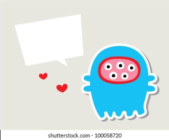 love monster card