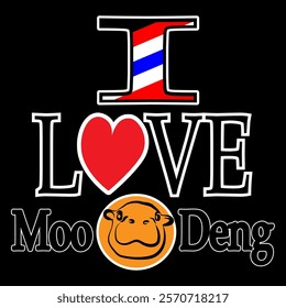 I love Moo Deng for T-shirt designs, coffee cup designs, product designs.