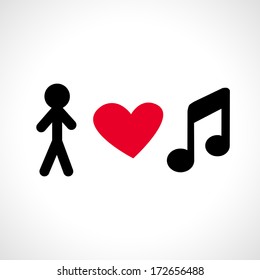 I love music