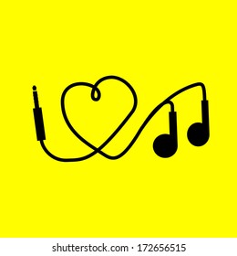 I love music. headphones