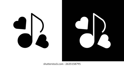 love Music icon concept, vector illustration