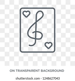 love Music icon. love Music design concept from Wedding and love collection. Simple element vector illustration on transparent background.