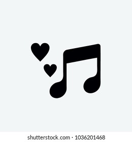 love music icon vector