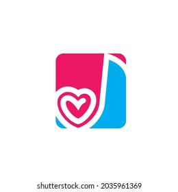 love music icon vector illustration design template web