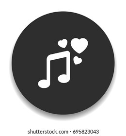 love musical-note icon