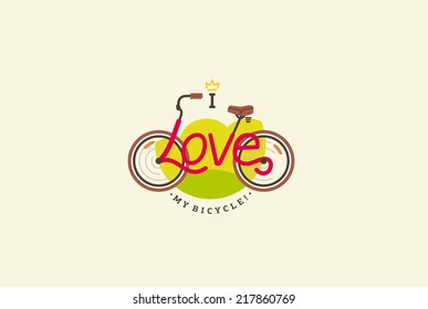 I love my bicycle