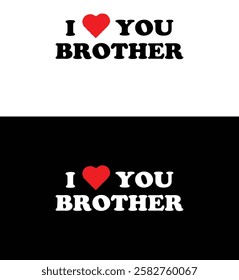 I love my brother typography, I love my sister typography, Typography design, Minimalist typography t shirt design, 