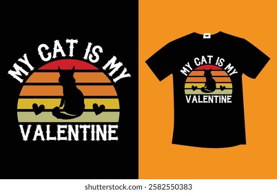 I love my cat t shirt design, cat mama t shirt, exotic shorthair cat t shirt vector template design