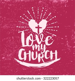 Free Free 217 I Love My Church Svg SVG PNG EPS DXF File