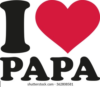 I love my dad german