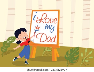 I love my DAD. Happy Father's Day.