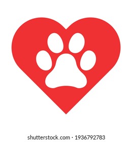 I love my dog icon, print symbol isoalted on white background. Cute graphic, vector illustration .