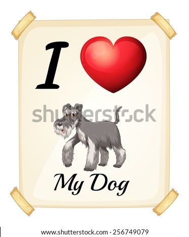 Similar – Image, Stock Photo i love my dog Lifestyle