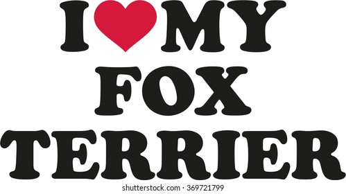 I love my Fox Terrier 