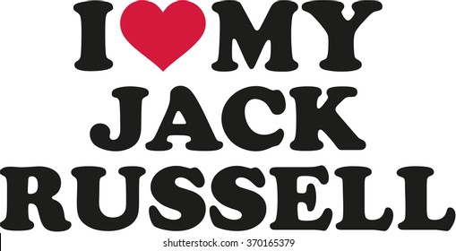 I love my jack russel