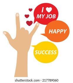 I love my job