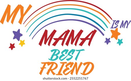 Love my mom  Mother's Day, Best Mom,  typography vector quotes background , Mother's day  T shirt design Bundle Hand drawn typography phrases, Mothers day