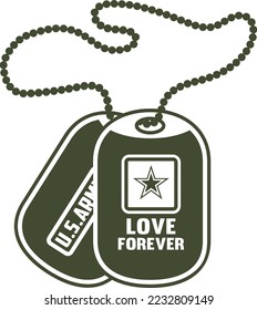 I Love My Soldier SVG Printable Vector Illustration