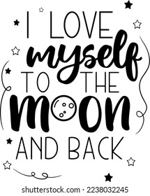 me amo a la tipografía lunar y trasera
