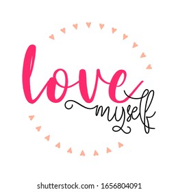 Love Myself 图片、库存照片和矢量图 Shutterstock