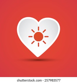 I Love Nature - Icon Design Concept