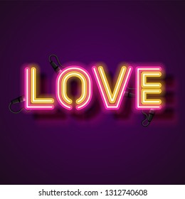 Love neon sign