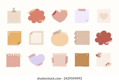 Love Note Vector Illustration in Flat Style