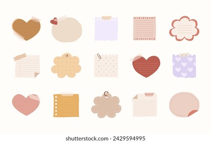 Love Note Vector Illustration in Flat Style