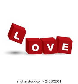 love on red box,eps10