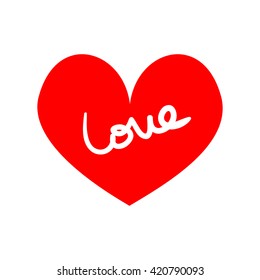 With Love on Valentine's Day Card