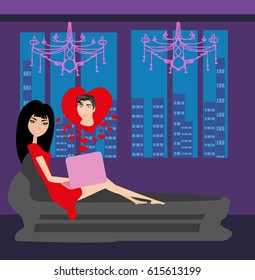 Love on the web 