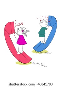 love over the phone