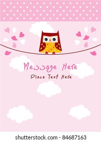 love owl doodle