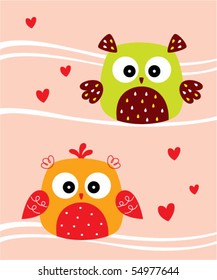 love owl wedding