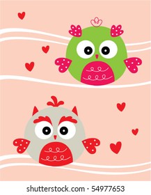 love owl wedding