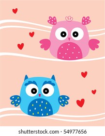 love owl wedding