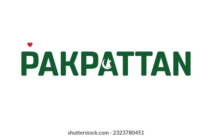I love Pakpattan, Love Pakpattan, Pakpattan, Pakpattan Vector, Pakistan, City, City of Pakistan, Flag of Pakistan, I love Pakistan, Love, Typographic Design, Typography