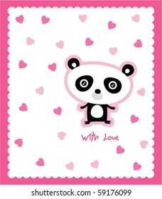 love panda tag