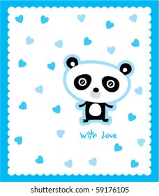 love panda tag