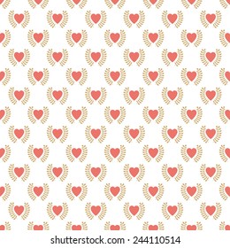 Love paper background colored