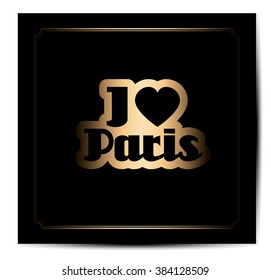 I love paris