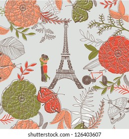 Love in Paris Greeting Card