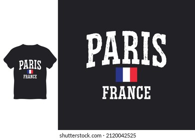 I love Paris t shirt design